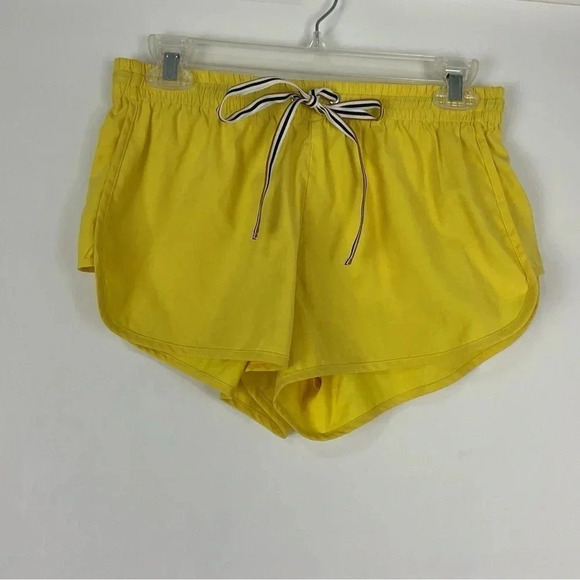 Urban Outfitters Yellow Drawstring Retro Shorts Size XS - Picture 1 of 4